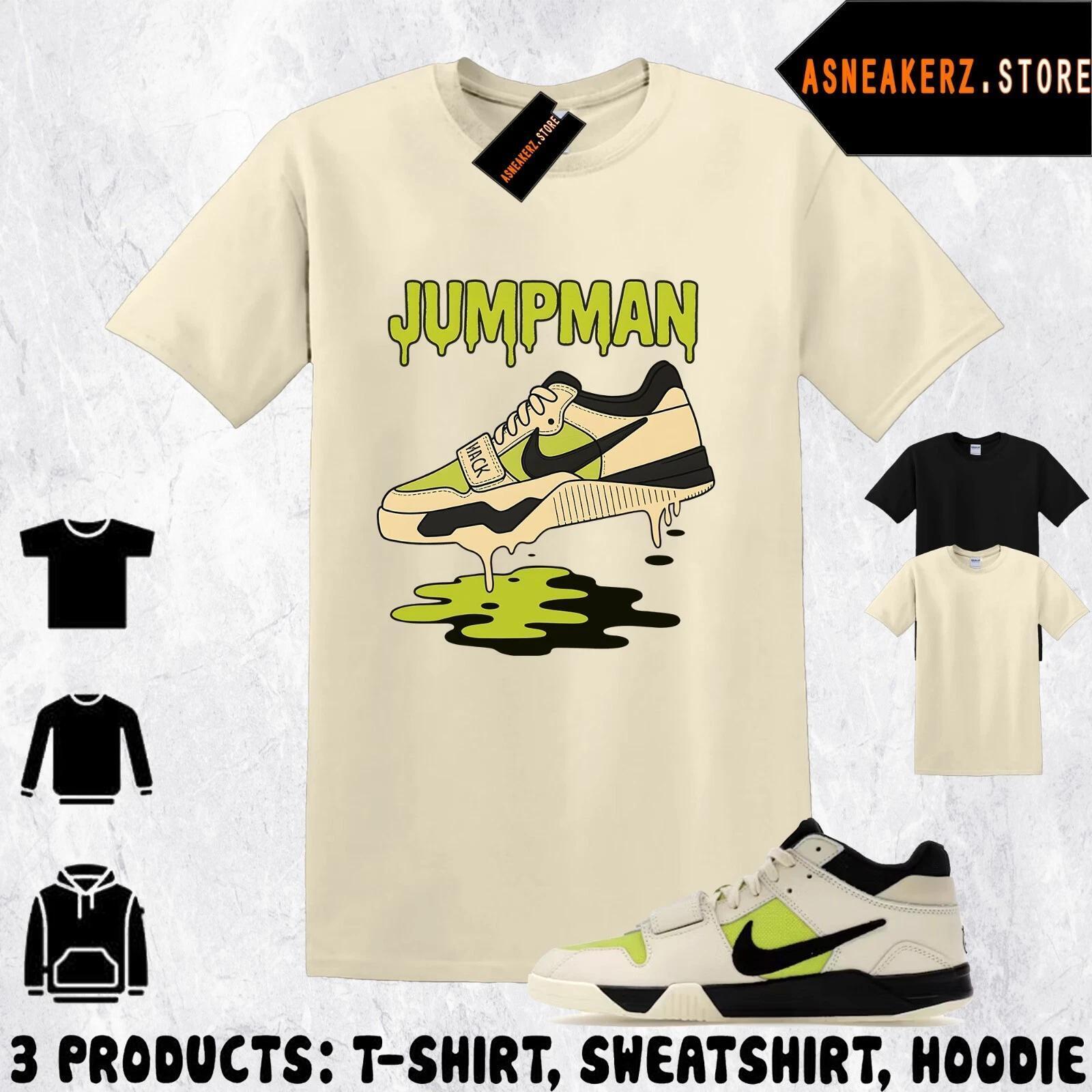 Tee Shirt Aj Jumpman Jack Travis Scott Bright Cactus Match Dripping